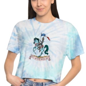Women's Tie-Dye Crop Tee